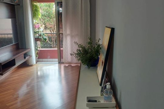 Sala de apartamento à venda com 3 quartos, 69m² em Lauzane Paulista, São Paulo