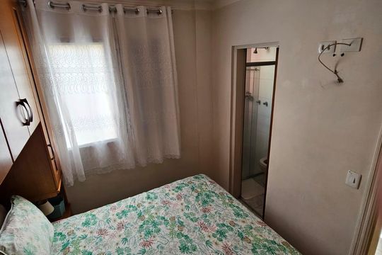 Quarto de apartamento à venda com 3 quartos, 67m² em Jardim Santa Emilia, São Paulo