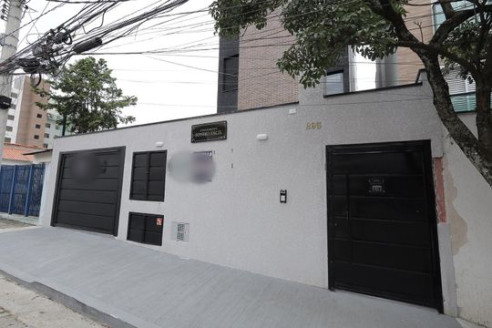 Fachada de apartamento à venda com 1 quarto, 23m² em Vila Sao Pedro, Santo André