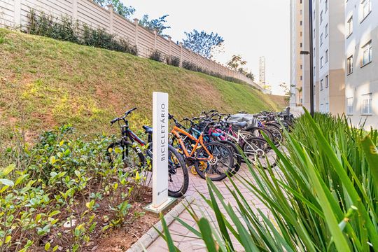 Área comum - Bicicletário  de apartamento à venda com 2 quartos, 35m² em Jardim Celeste, São Paulo