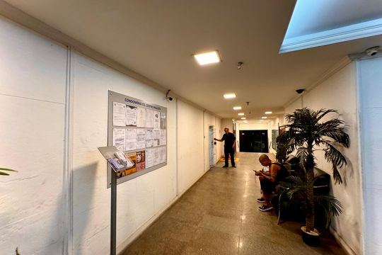 Área comum de kitnet/studio para alugar com 1 quarto, 35m² em Centro, Rio de Janeiro