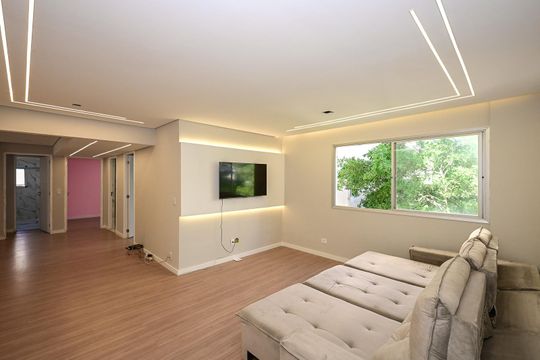 Sala de apartamento para alugar com 3 quartos, 120m² em Jardim Ampliacao, São Paulo
