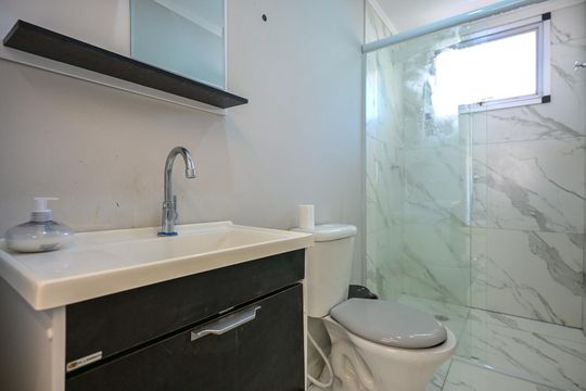 Banheiro de apartamento para alugar com 3 quartos, 120m² em Jardim Ampliacao, São Paulo