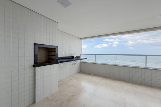 Varanda Gourmet de apartamento para alugar com 3 quartos, 116m² em Vilamar, Praia Grande