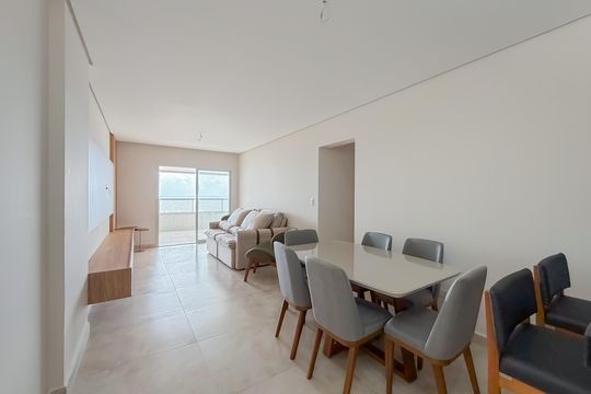 Sala de Jantar de apartamento para alugar com 3 quartos, 116m² em Vilamar, Praia Grande