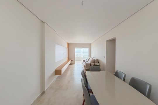 Sala de Jantar de apartamento para alugar com 3 quartos, 116m² em Vilamar, Praia Grande