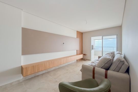Sala de Jantar de apartamento para alugar com 3 quartos, 116m² em Vilamar, Praia Grande