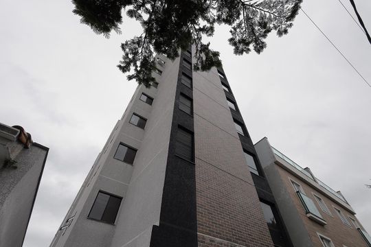Fachada de apartamento à venda com 1 quarto, 23m² em Vila Sao Pedro, Santo André