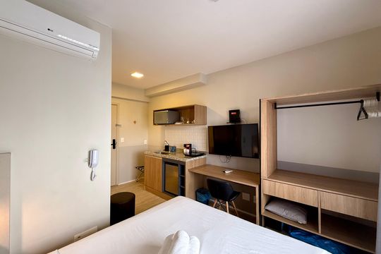 Quarto de kitnet/studio à venda com 0 quarto, 22m² em Jardim das Acacias, São Paulo
