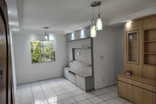 Sala de apartamento à venda com 2 quartos, 58m² em Parque Sao Vicente, Santo André