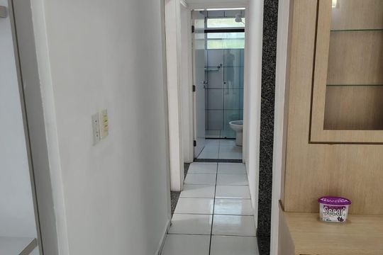 Corredor de apartamento à venda com 2 quartos, 58m² em Parque Sao Vicente, Santo André