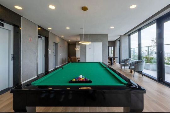 Área comum de apartamento para alugar com 1 quarto, 25m² em Santo Amaro, São Paulo