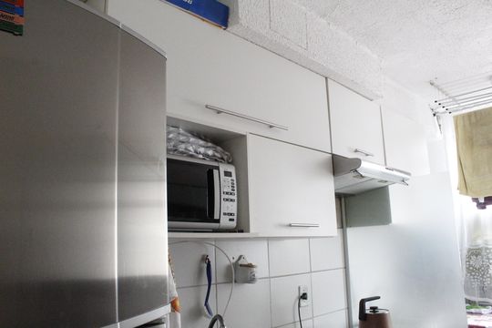 Cozinha de apartamento à venda com 2 quartos, 47m² em Anil, Rio de Janeiro
