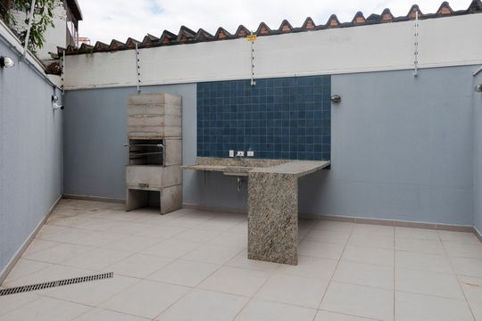 Churrasqueira de kitnet/studio à venda com 1 quarto, 34m² em Vila Congonhas, São Paulo