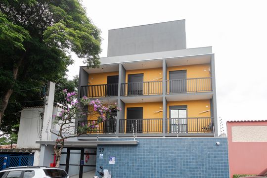 Fachada de kitnet/studio à venda com 1 quarto, 34m² em Vila Congonhas, São Paulo