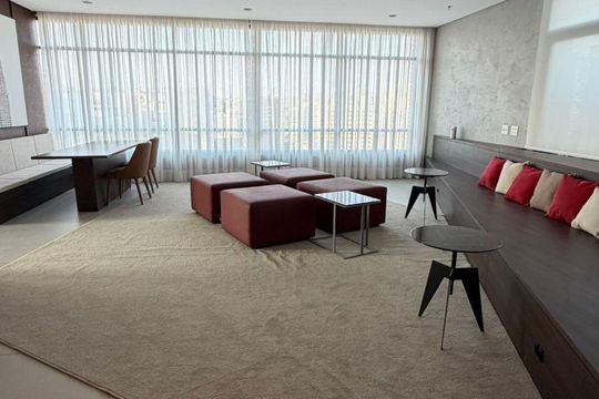 área comum de kitnet/studio à venda com 1 quarto, 29m² em Indianópolis, São Paulo