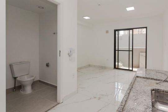 Studio de kitnet/studio para alugar com 1 quarto, 28m² em Jardim das Acacias, São Paulo