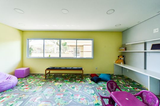 Área comum - brinquedoteca de apartamento à venda com 2 quartos, 50m² em Vila Santa Angelina, São Bernardo do Campo