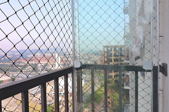 Sala Sacada  de apartamento à venda com 2 quartos, 43m² em Bairro dos Casa, São Bernardo do Campo