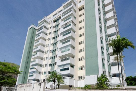 Fachada de apartamento à venda com 3 quartos, 76m² em Barra da Tijuca, Rio de Janeiro