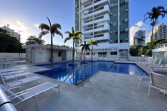 Área comum de apartamento à venda com 3 quartos, 76m² em Barra da Tijuca, Rio de Janeiro