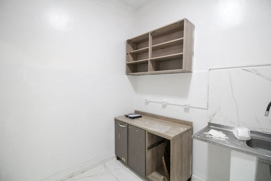 Cozinha de apartamento para alugar com 1 quarto, 40m² em Brás, São Paulo