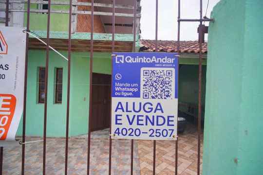 placa de casa à venda com 2 quartos, 70m² em Campina, São Leopoldo