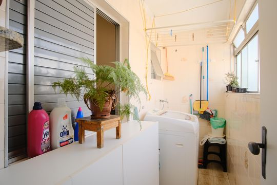 Área de Serviço de apartamento à venda com 3 quartos, 74m² em Tatuapé, São Paulo