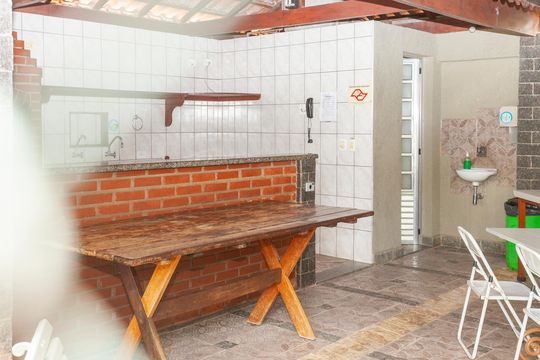 Área comum - Churrasqueira de apartamento para alugar com 3 quartos, 70m² em Socorro, São Paulo