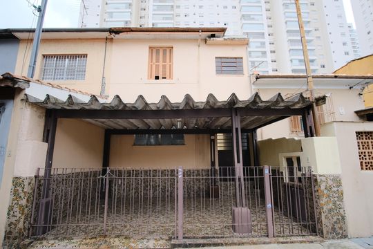 Fachada de casa à venda com 3 quartos, 154m² em Tatuapé, São Paulo