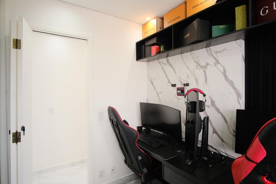 Quarto de apartamento para alugar com 2 quartos, 63m² em Vila Carrão, São Paulo