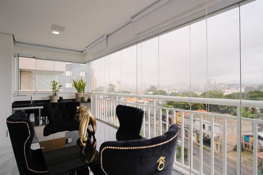 Varanda de apartamento para alugar com 2 quartos, 63m² em Vila Carrão, São Paulo