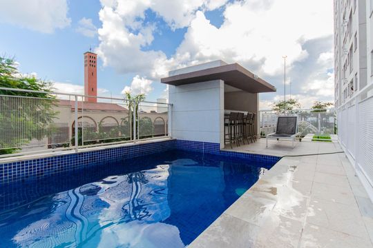 Área comum - Piscina de apartamento à venda com 2 quartos, 56m² em Centro Histórico de São Paulo, São Paulo