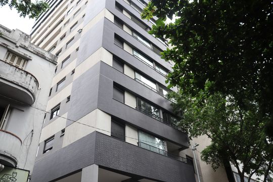 Fachada de kitnet/studio para alugar com 1 quarto, 25m² em Bela Vista, São Paulo