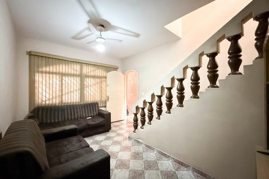 Sala de casa à venda com 3 quartos, 184m² em Vila Santista, São Paulo