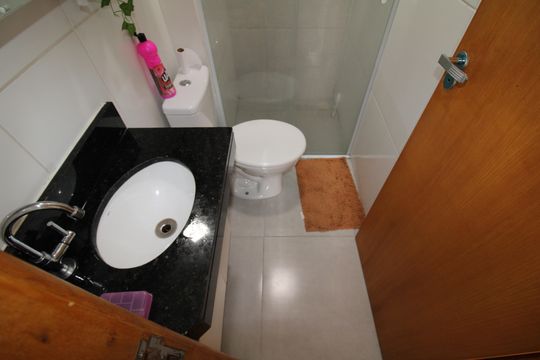 Banheiro de apartamento à venda com 2 quartos, 38m² em Vila Santa Maria, São Paulo