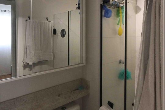 Banheiro de apartamento para alugar com 2 quartos, 35m² em Vila Ema, São Paulo