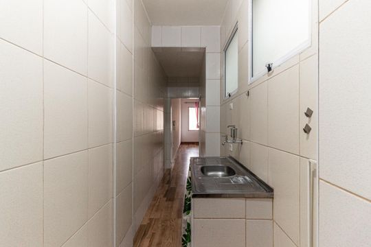 Cozinha de kitnet/studio à venda com 1 quarto, 45m² em Santa Cecilia, São Paulo