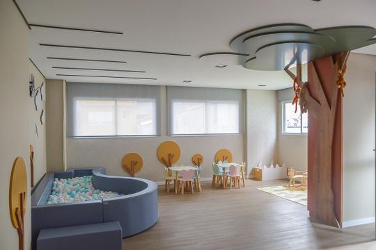 Área comum de apartamento à venda com 2 quartos, 55m² em Vila Joao Basso, São Bernardo do Campo