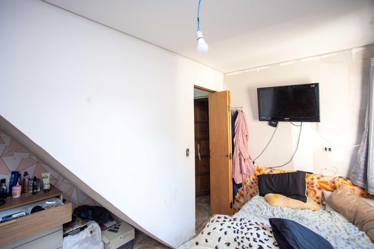 Quarto 3 de casa à venda com 2 quartos, 350m² em Vila Nogueira, Diadema
