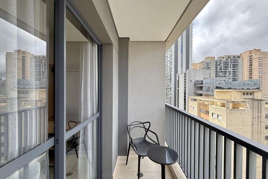 Sacada de kitnet/studio à venda com 0 quarto, 22m² em Jardim das Acacias, São Paulo