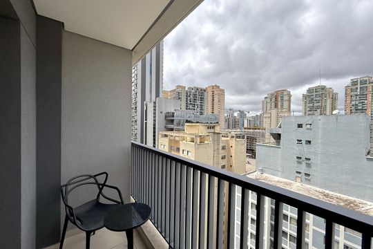 Sacada de kitnet/studio à venda com 0 quarto, 22m² em Jardim das Acacias, São Paulo