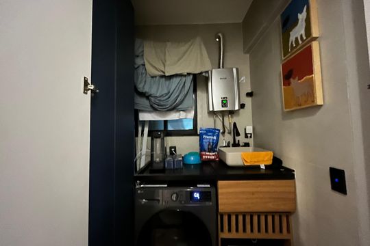 Área de Serviço de kitnet/studio à venda com 1 quarto, 42m² em Copacabana, Rio de Janeiro