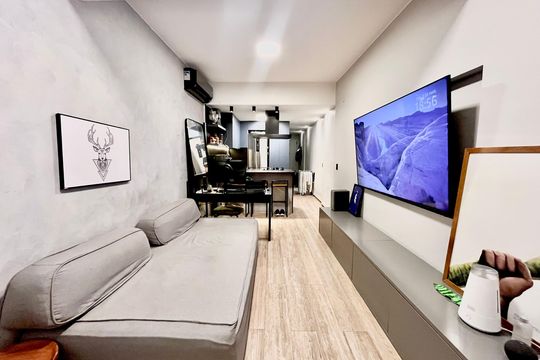 Sala  de kitnet/studio à venda com 1 quarto, 42m² em Copacabana, Rio de Janeiro