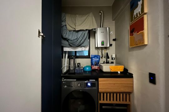 Área de Serviço de kitnet/studio à venda com 1 quarto, 42m² em Copacabana, Rio de Janeiro