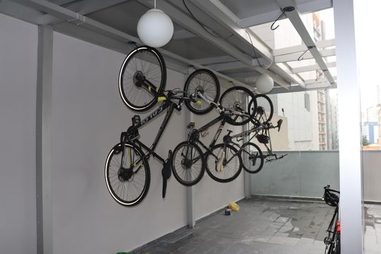 Bicicletário de kitnet/studio à venda com 1 quarto, 22m² em Bela Vista, São Paulo