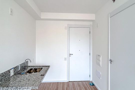 Cozinha de kitnet/studio para alugar com 1 quarto, 25m² em Penha de França, São Paulo
