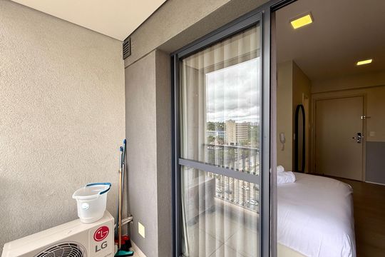 Sacada de kitnet/studio à venda com 0 quarto, 22m² em Jardim das Acacias, São Paulo