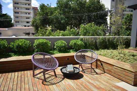 Área comum de kitnet/studio para alugar com 0 quarto, 26m² em Vila da Saúde, São Paulo