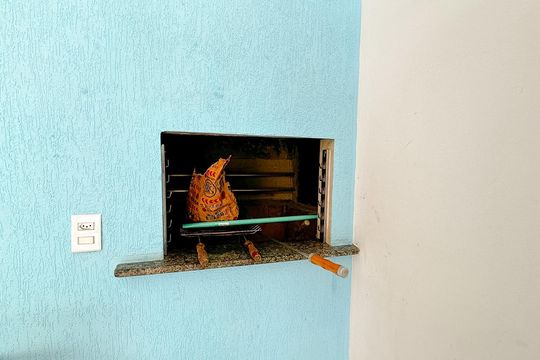Churrasqueira de casa de condomínio para alugar com 3 quartos, 100m² em Ingleses do Rio Vermelho, Florianópolis